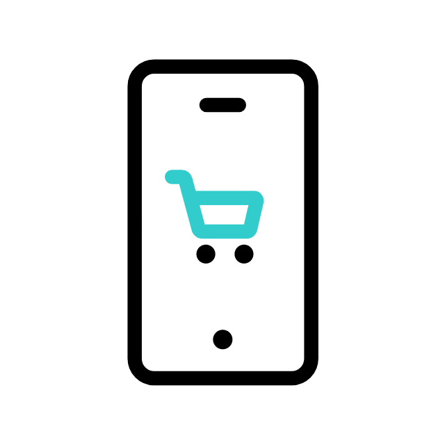 E-commerce strategy icon